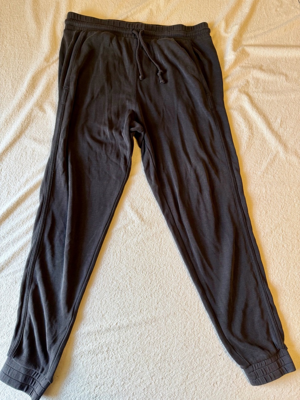 FP Movement Women’s Light Black/Dark Gray Drawstring Jogger Pants Size M